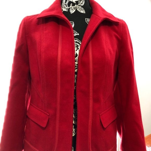 Chico's Jackets & Blazers - Chico's Red Blazer Jacket